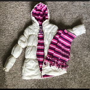 Girls Pink Platinum jacket.